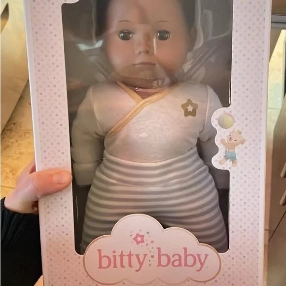 American Girl Bitty Baby Doll New in Box BB1 Dark Skinned - Picture 1 of 6